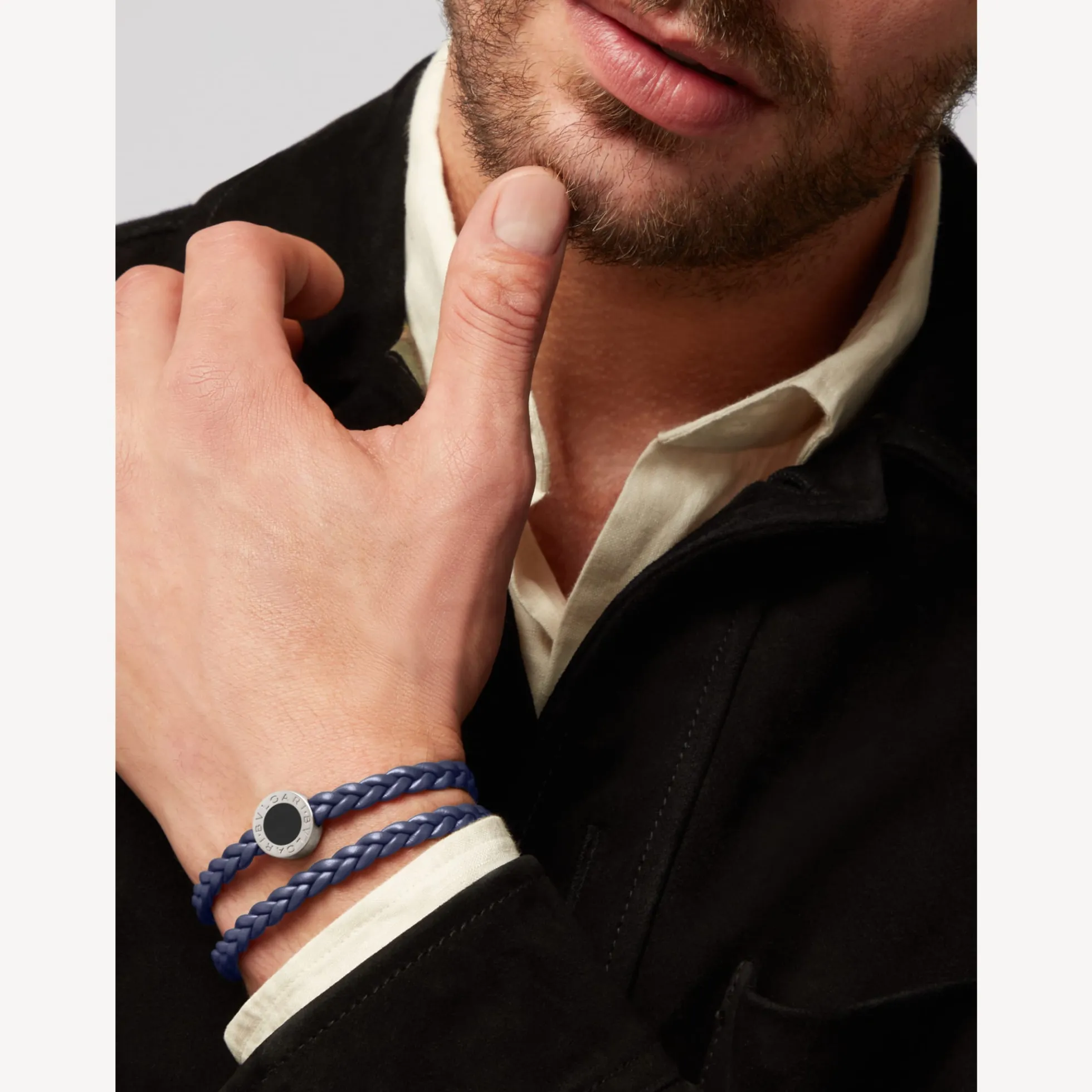 Bvlgari Bvlgari Man Lederarmband