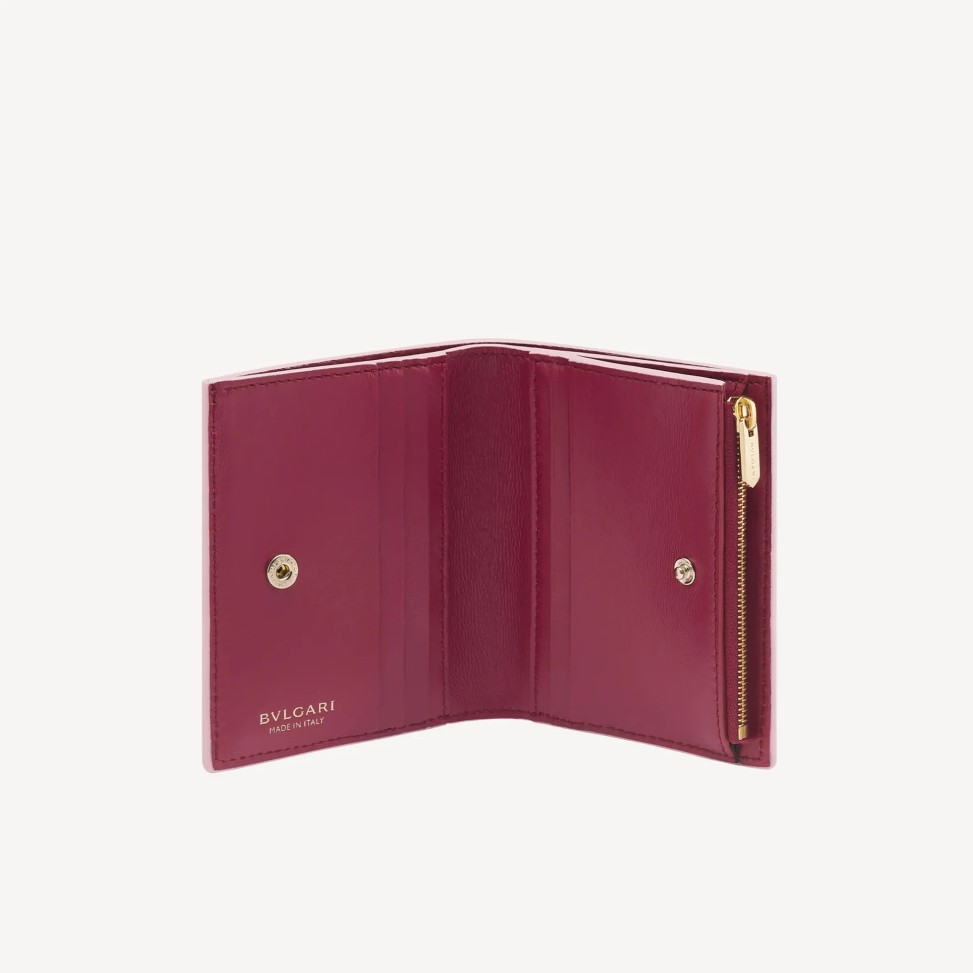 Bvlgari Logo Infinitum Bifold Portemonnaie