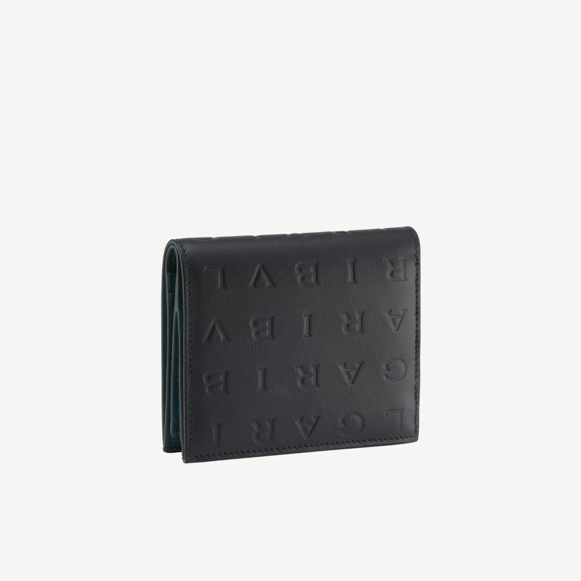 Bvlgari Logo Infinitum Kompaktes Portemonnaie