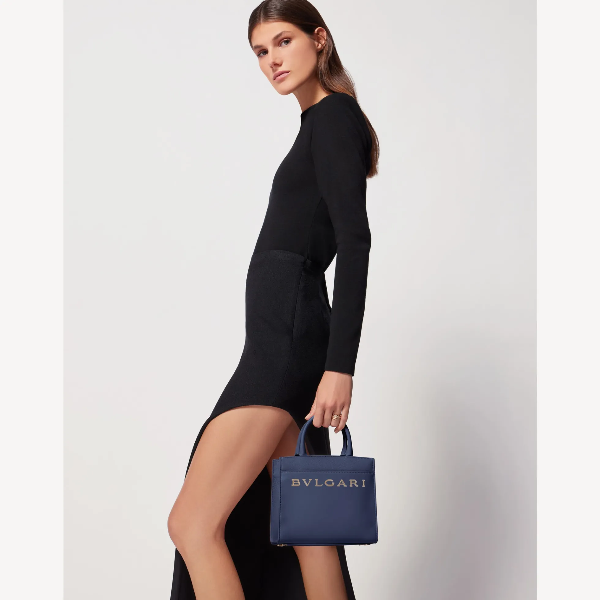 Bvlgari Logo Tragetasche