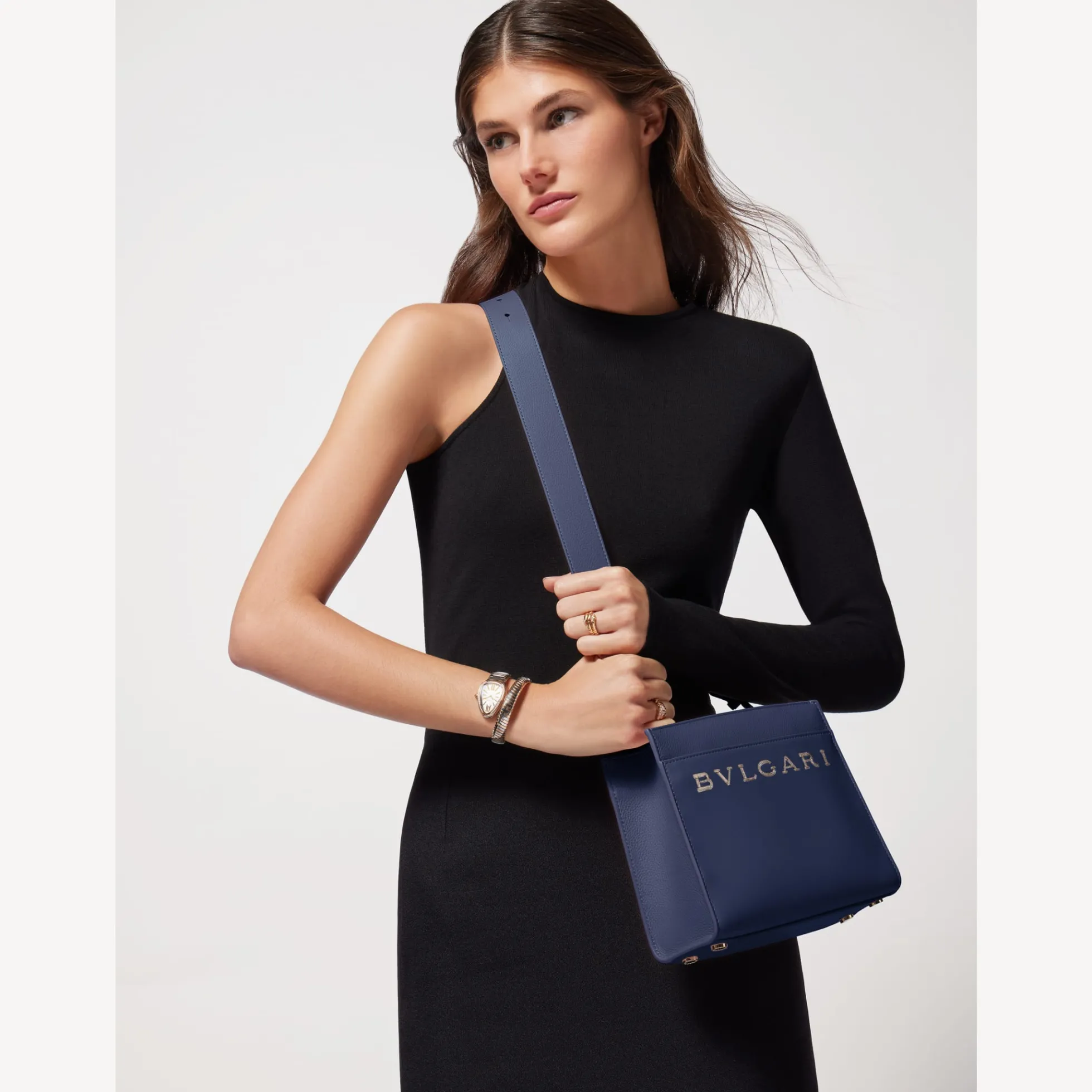 Bvlgari Logo Tragetasche