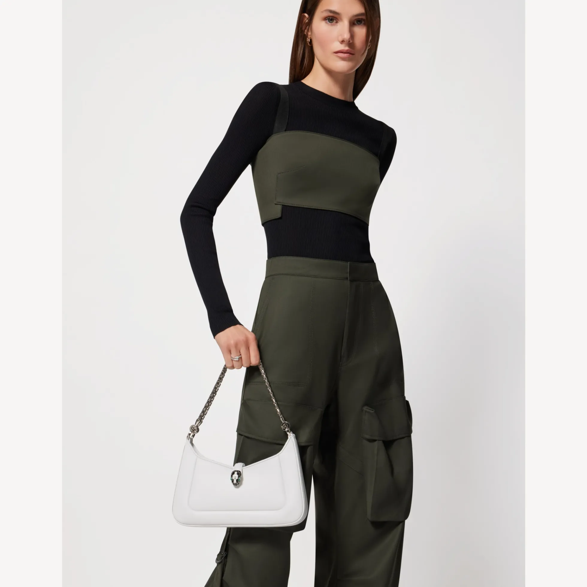 Serpenti Baia Schultertasche