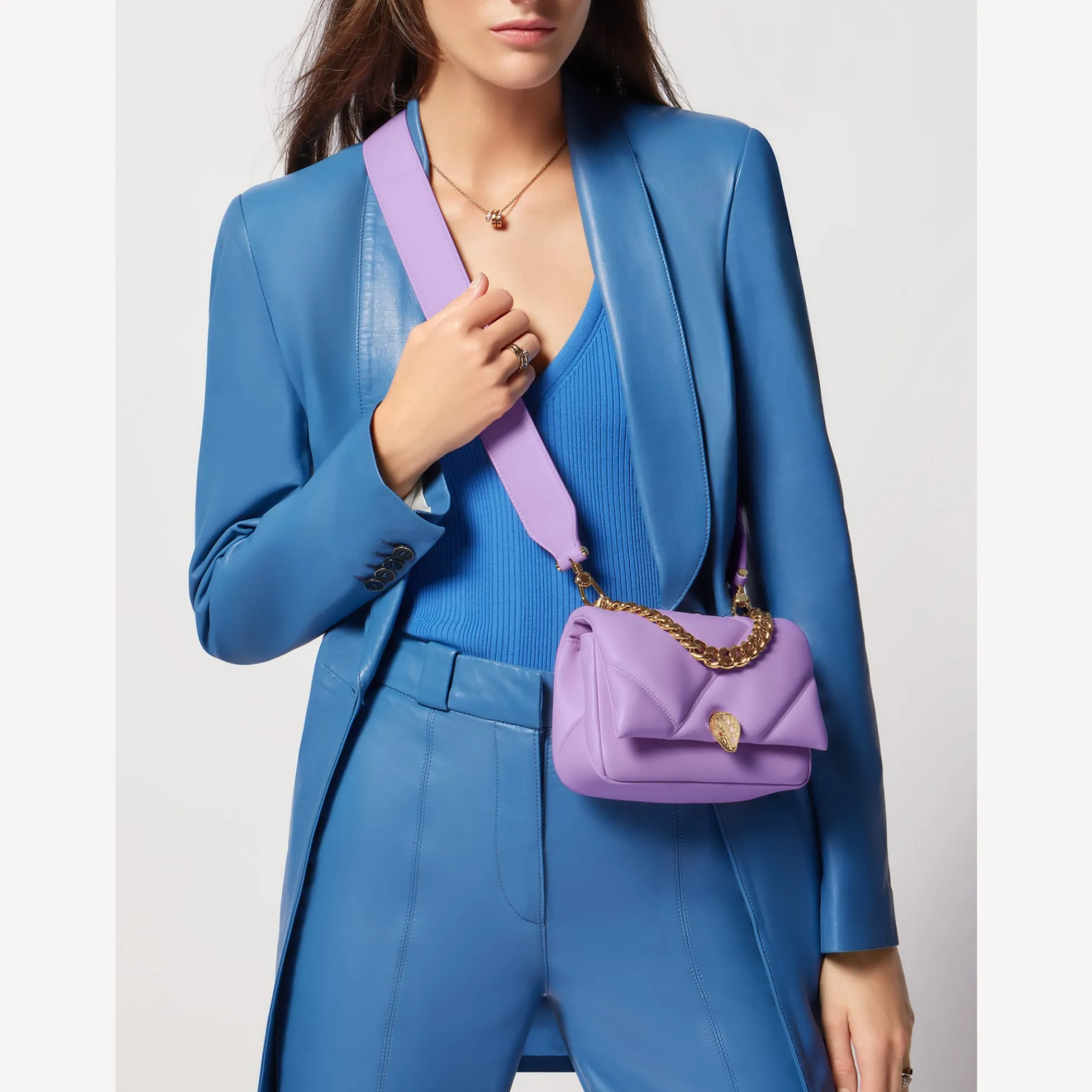 Serpenti Cabochon Crossbody-Minitasche