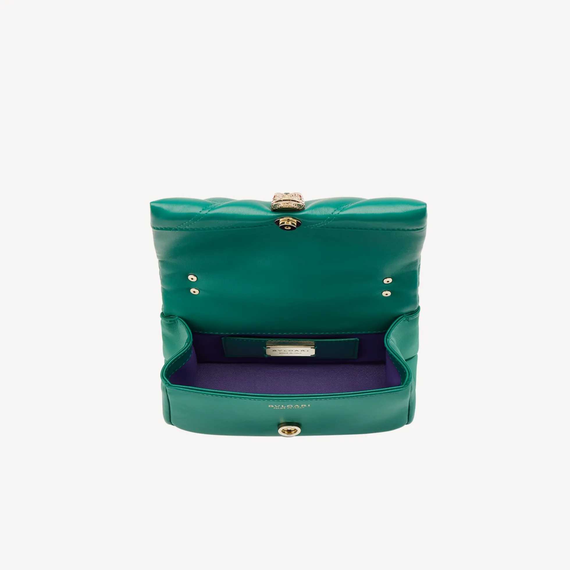 Serpenti Cabochon Maxi Chain Crossbody-Minitasche