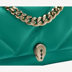 Serpenti Cabochon Maxi Chain Crossbody-Minitasche