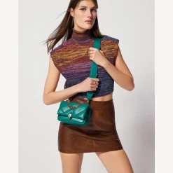 Serpenti Cabochon Maxi Chain Crossbody-Minitasche