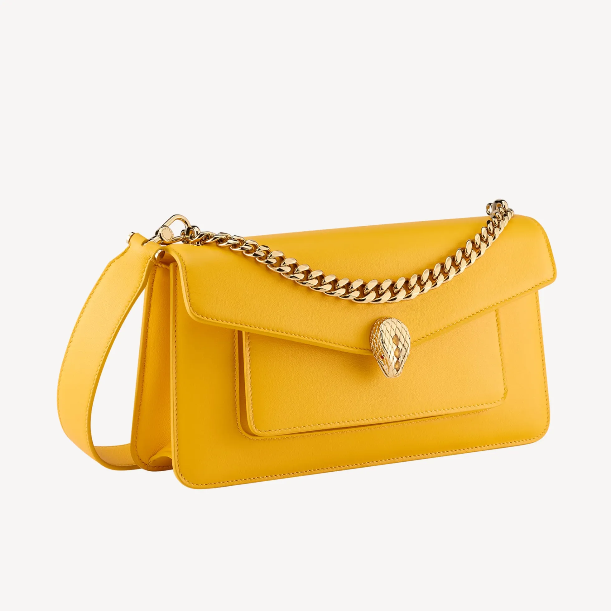 Serpenti East-West Maxi Chain Schultertasche
