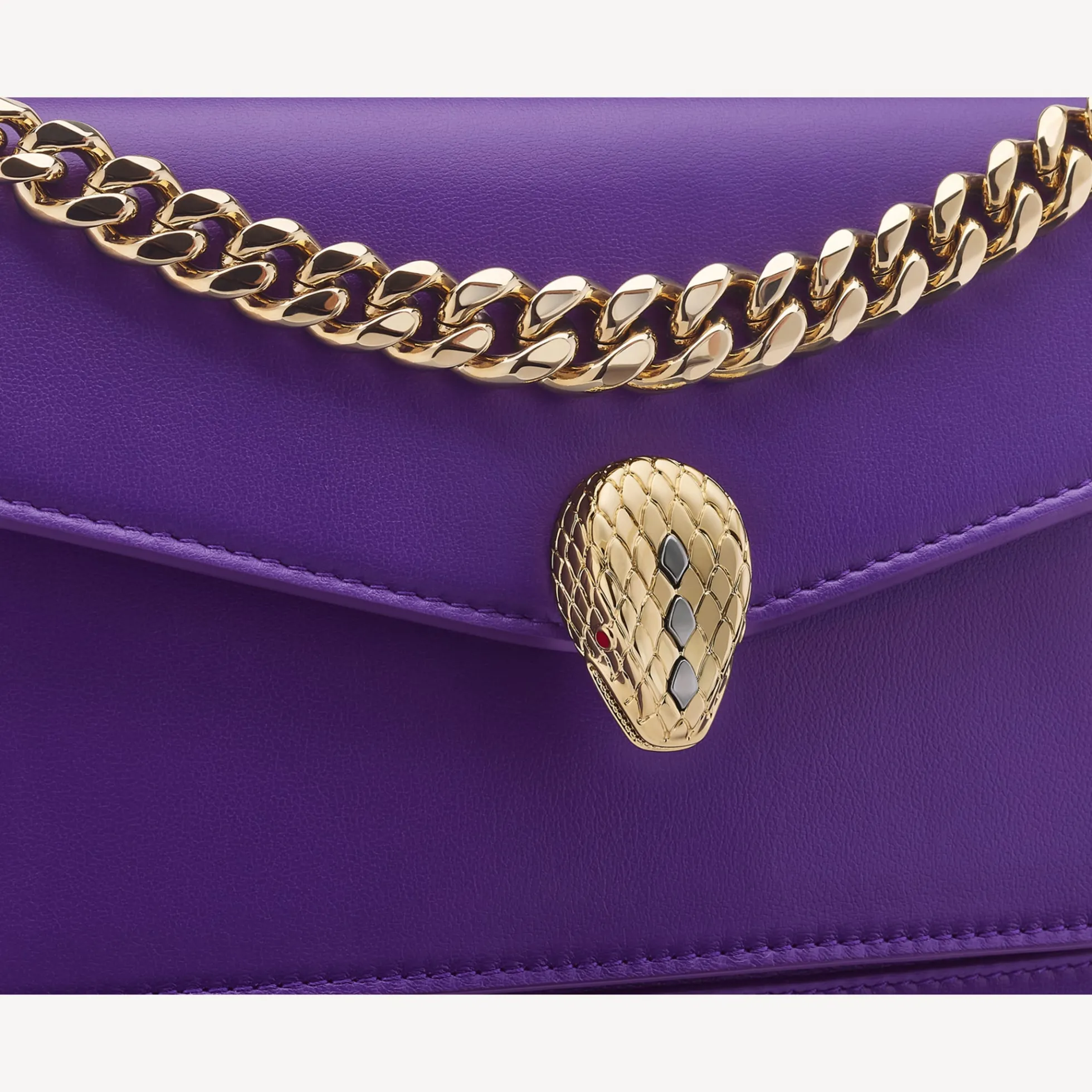Serpenti East-West Maxi Chain Schultertasche