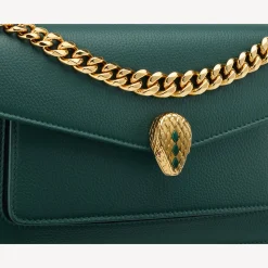 Serpenti East-West Maxi Chain Schultertasche