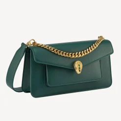 Serpenti East-West Maxi Chain Schultertasche
