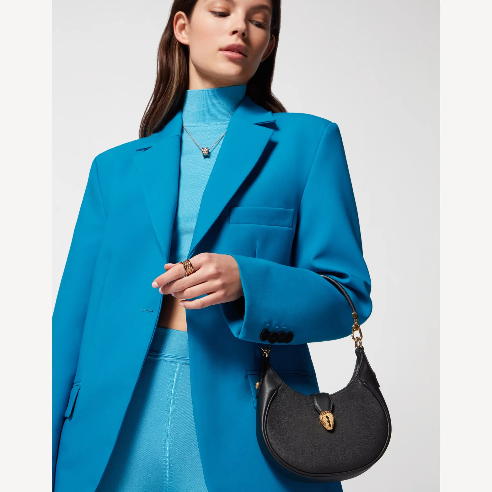 Serpenti Ellipse Crossbody-Tasche