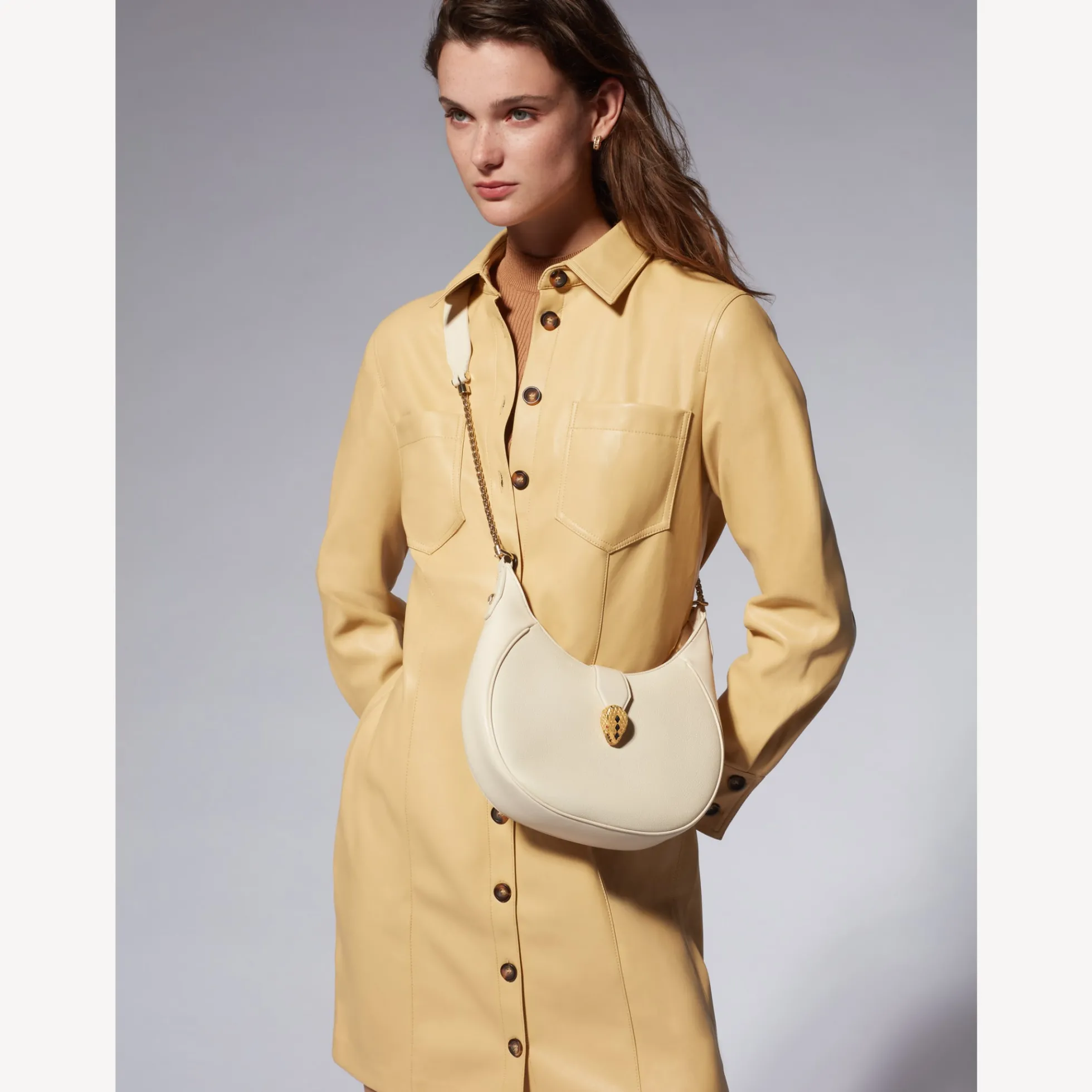 Serpenti Ellipse Schultertasche