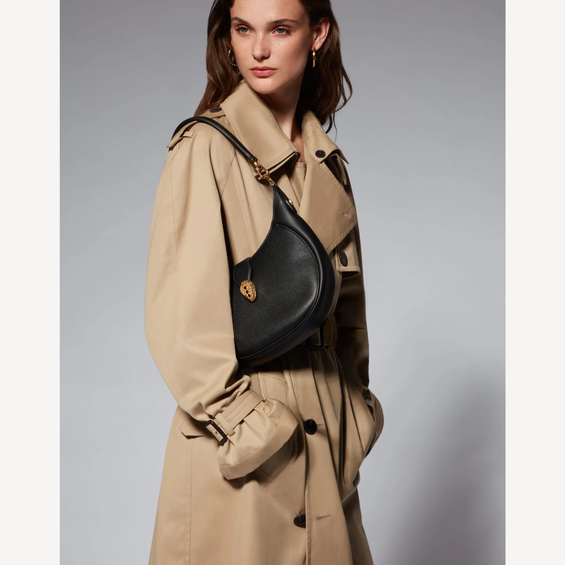 Serpenti Ellipse Schultertasche