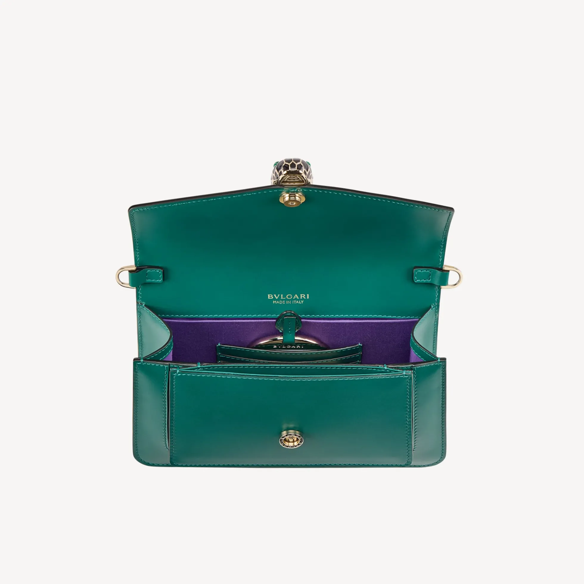 Serpenti Forever East-West Schultertasche