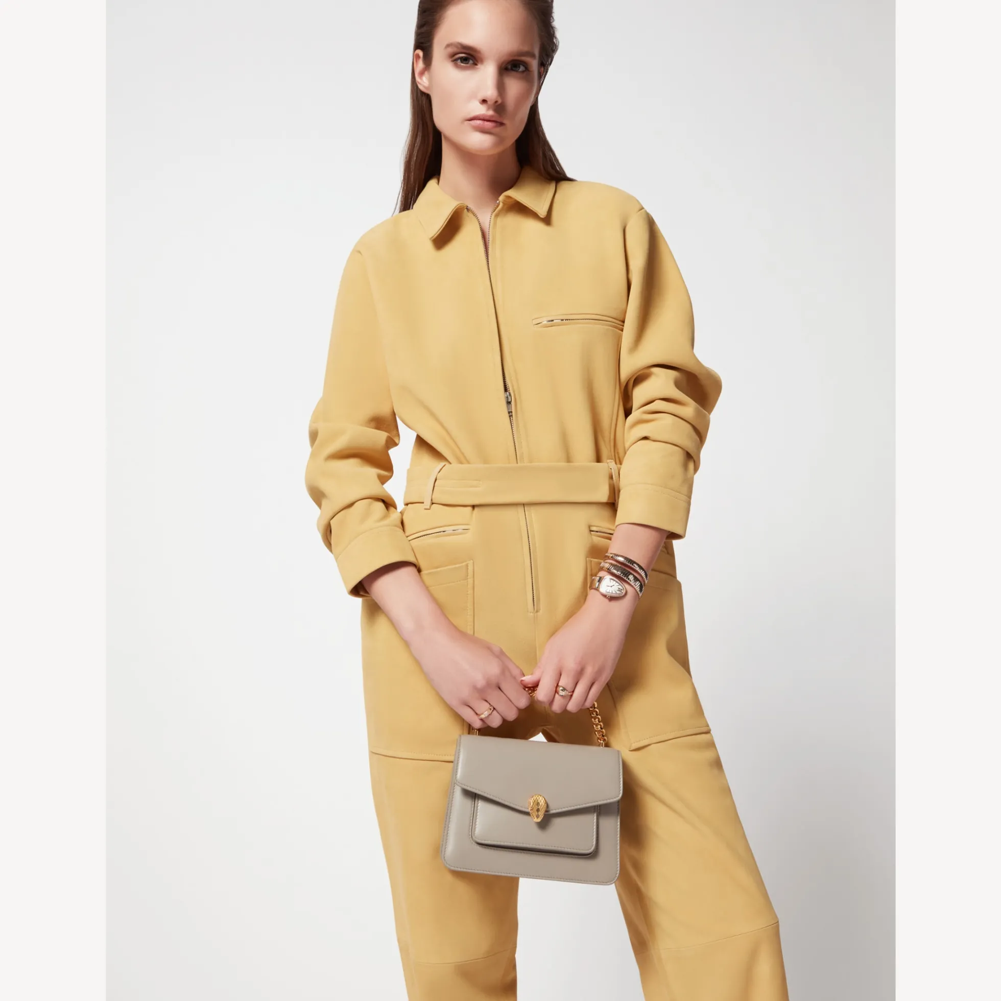 Serpenti Forever Maxi Chain Crossbody-Tasche