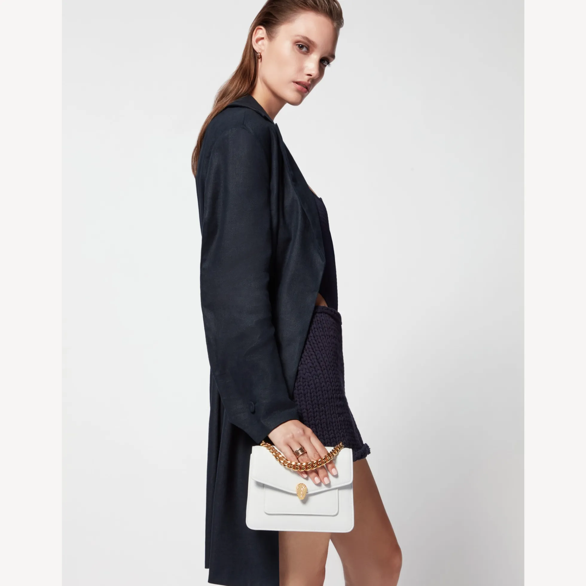 Serpenti Forever Maxi Chain Crossbody-Tasche