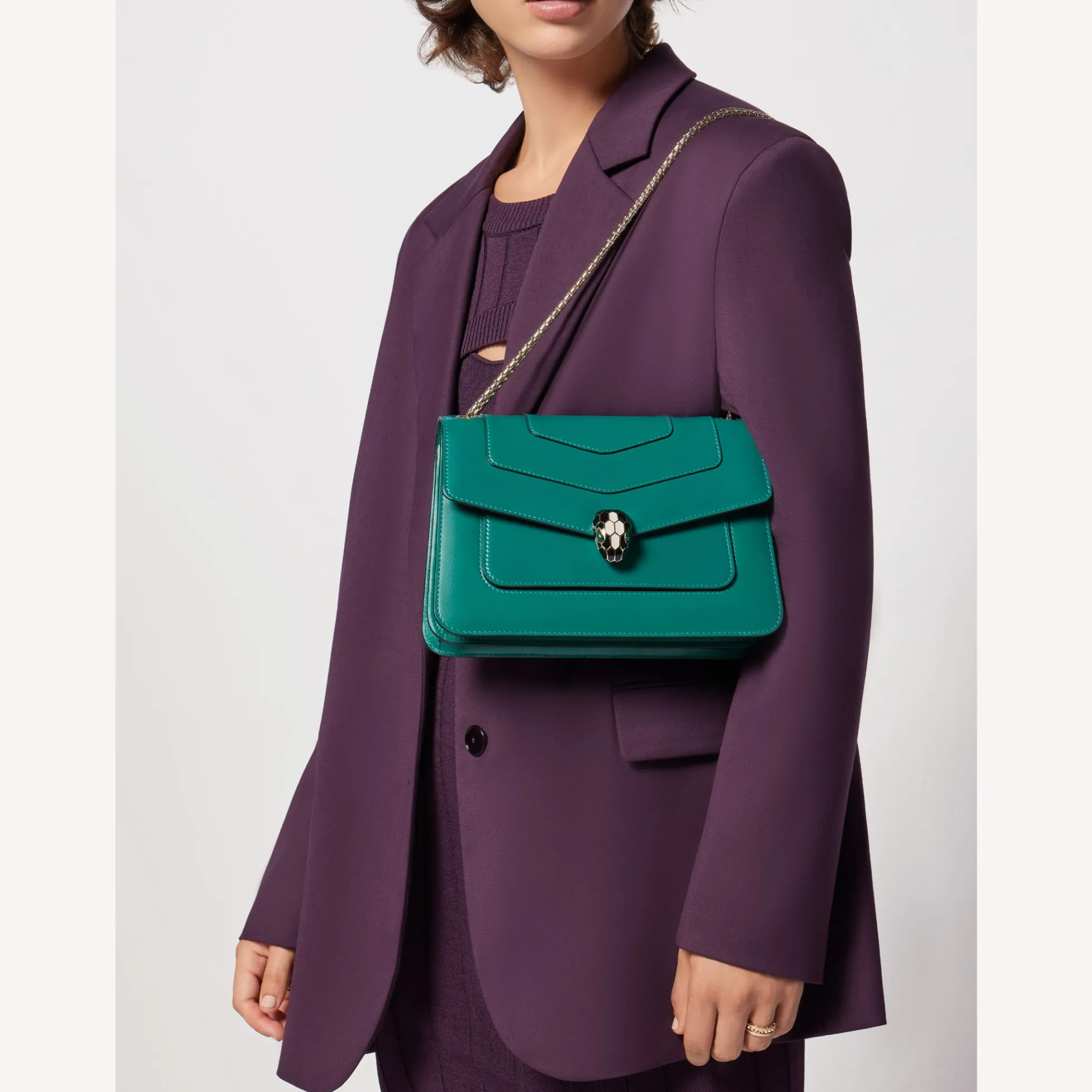 Serpenti Forever Schultertasche