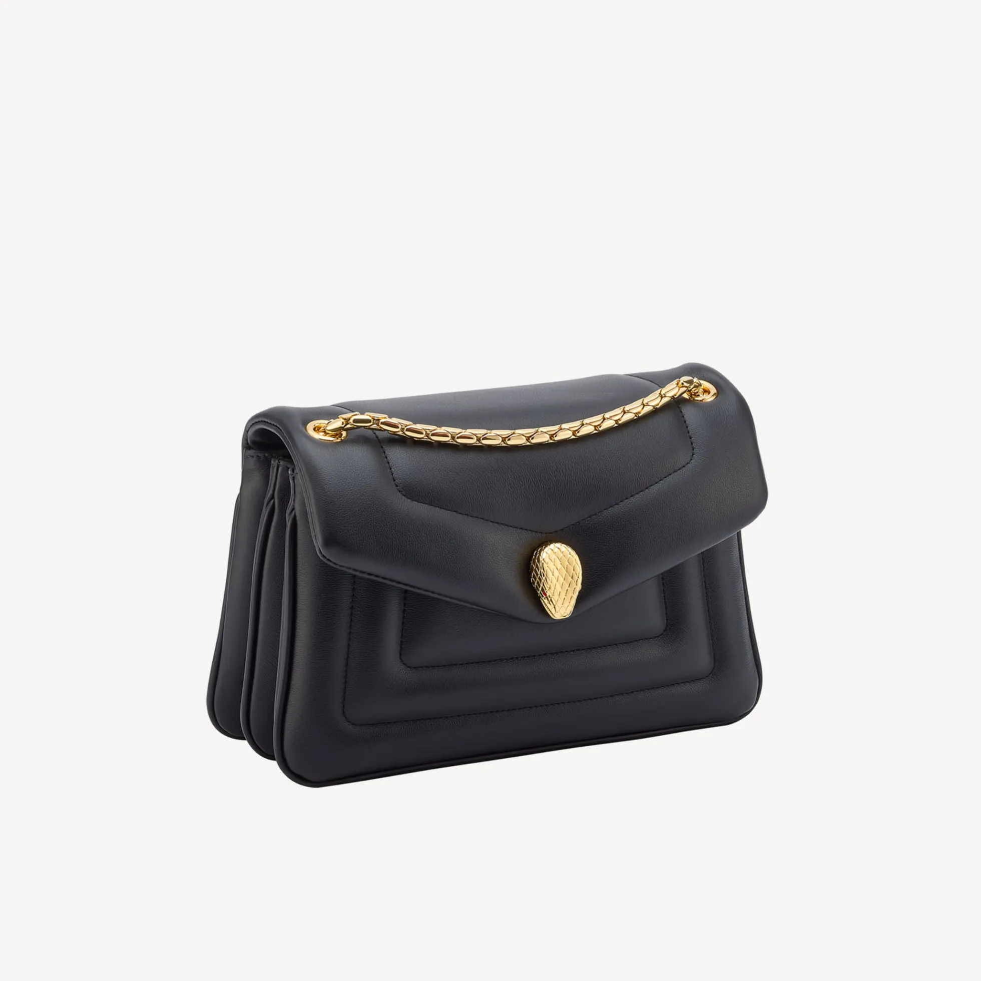 Serpenti Reverse Schultertasche
