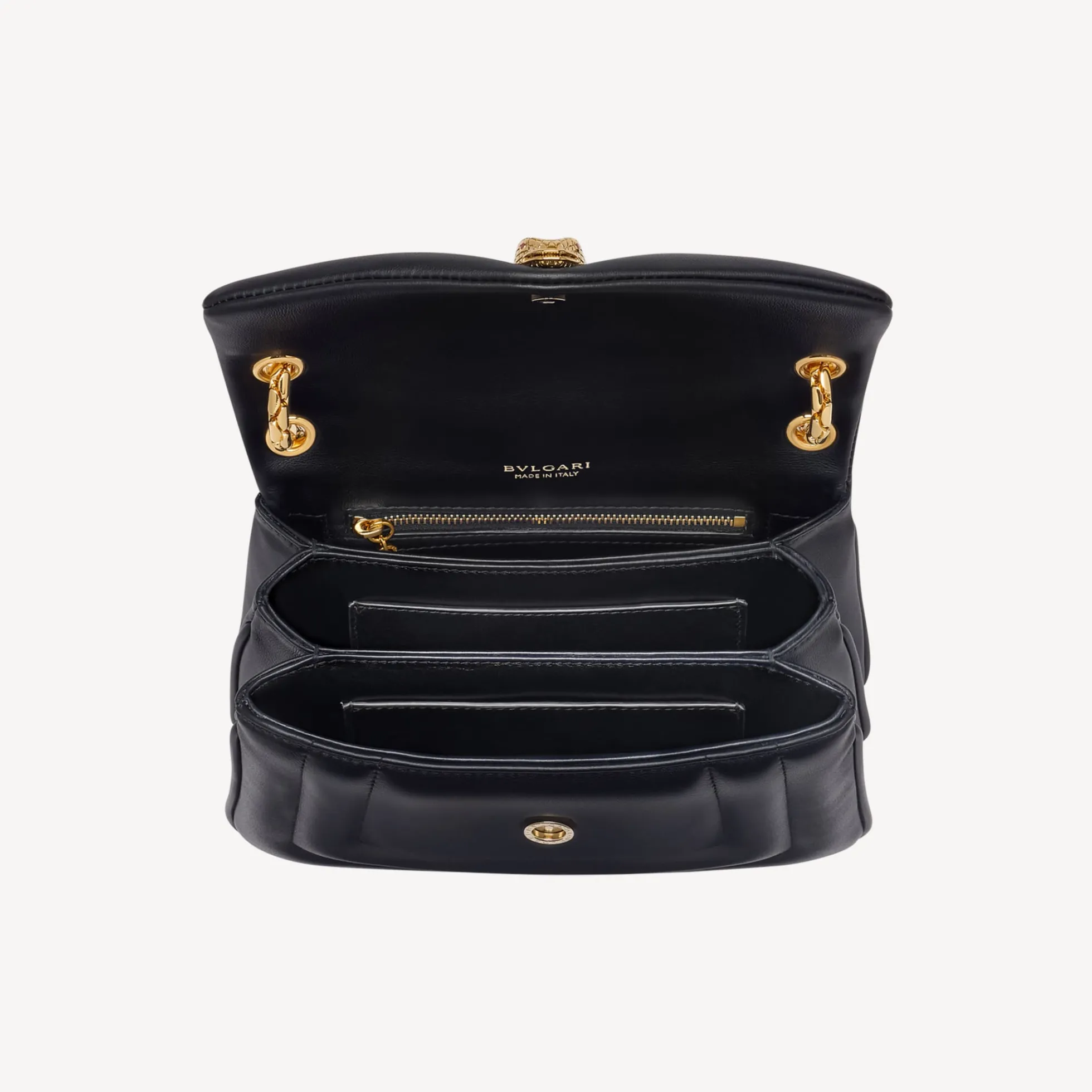 Serpenti Reverse Schultertasche