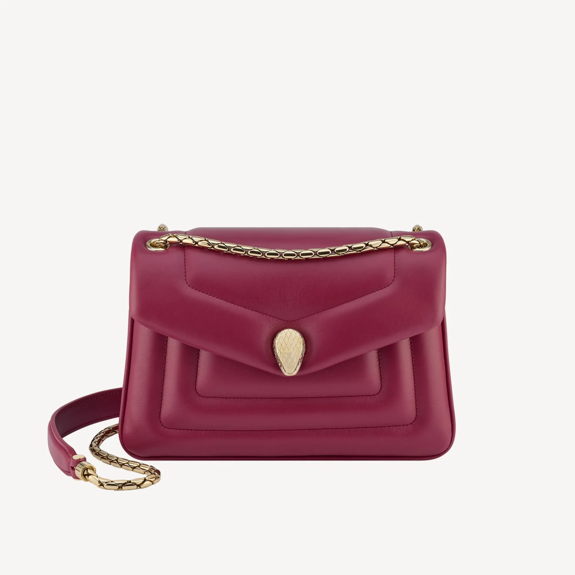 Serpenti Reverse Schultertasche