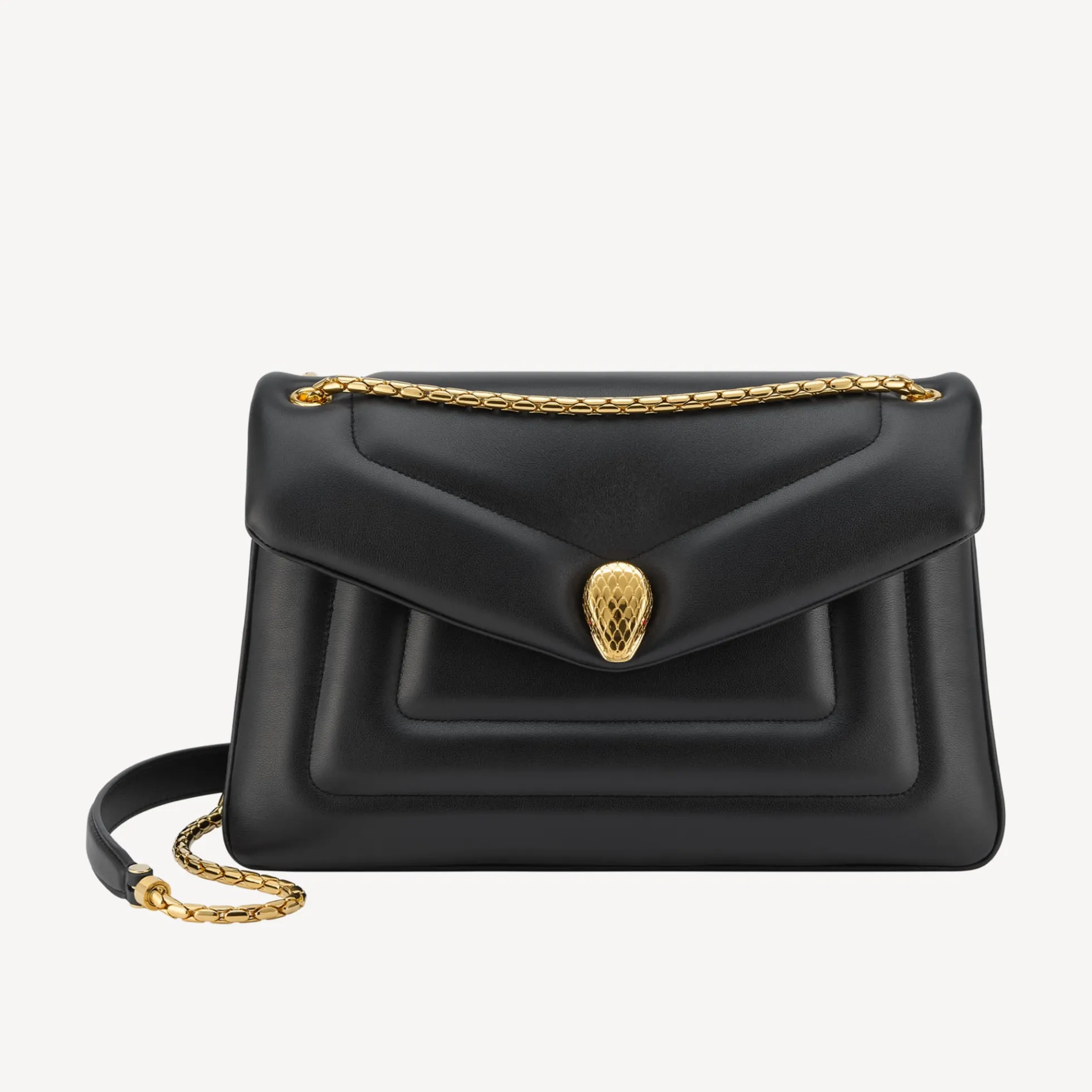 Serpenti Reverse Schultertasche