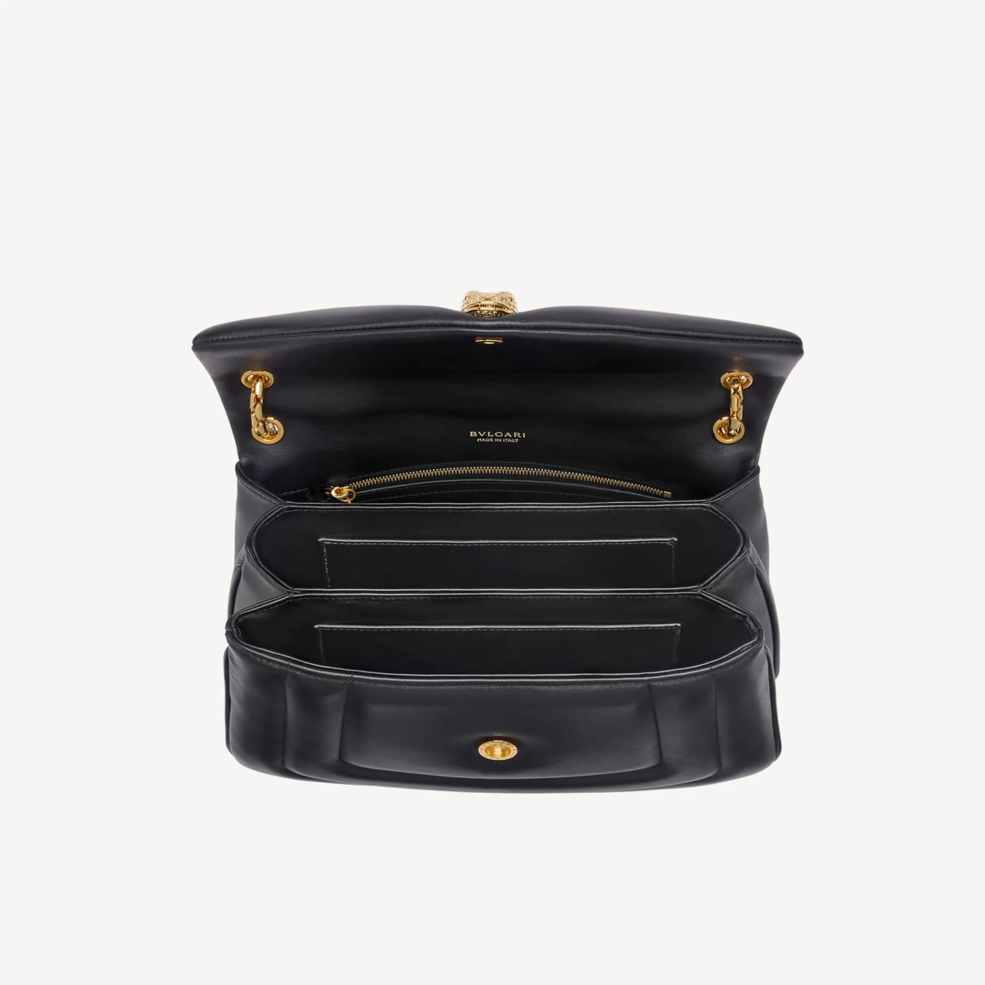 Serpenti Reverse Schultertasche