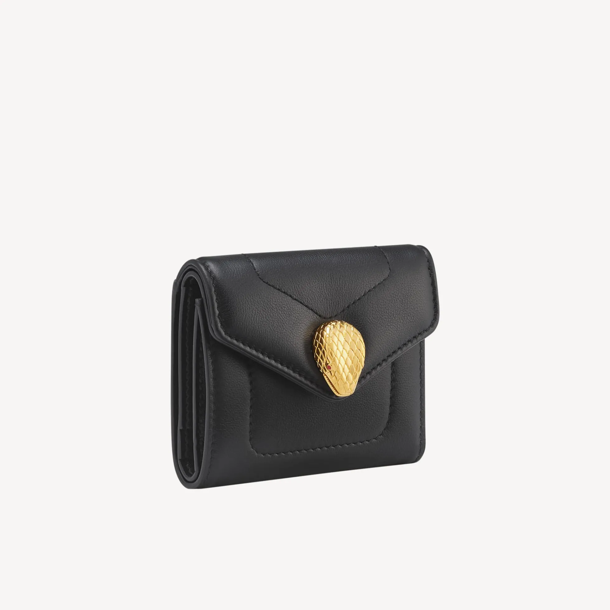 Serpenti Reverse Trifold Portemonnaie